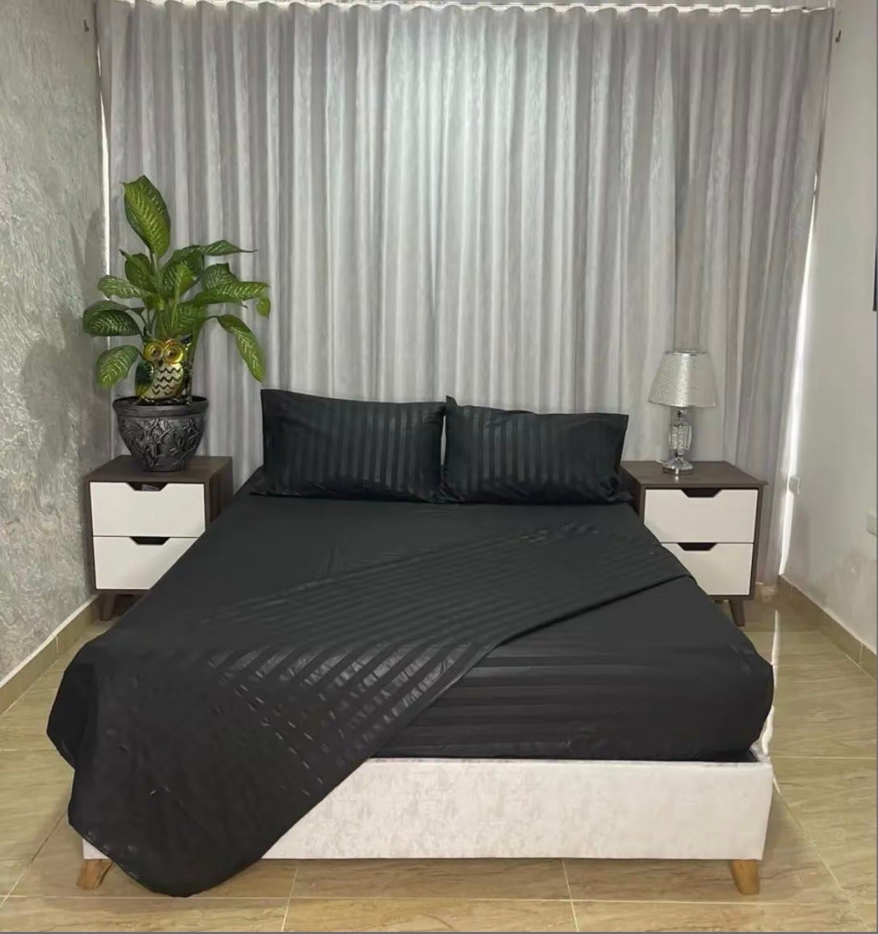 Sábanas Satinadas:  Tipo Hotel Luxury