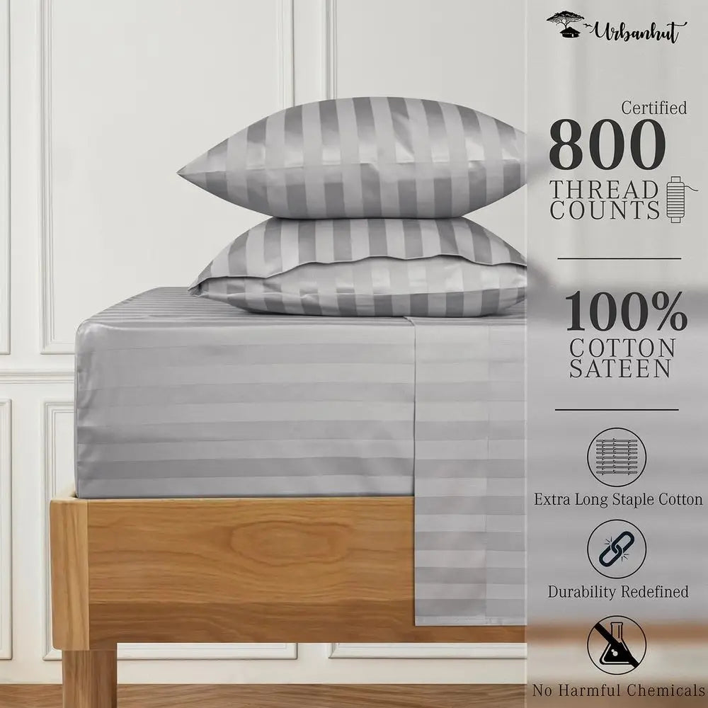 Sábanas Satinadas:  Tipo Hotel Luxury