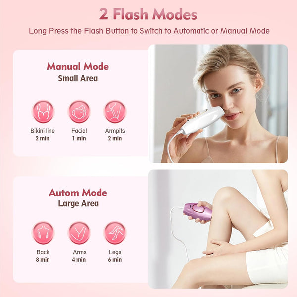 Luz IPL Suave Rosa