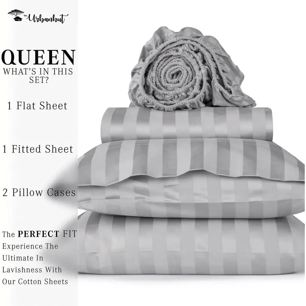 Sábanas Satinadas:  Tipo Hotel Luxury